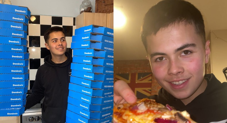 Jayden Lee ate 30 pizzas in 30 days.Jayden Lee