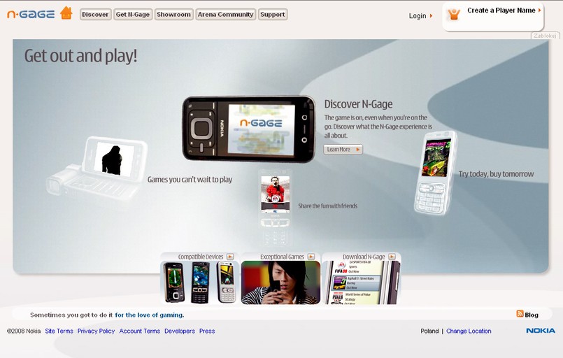 Nokia uruchomiła sieciową platformę dla  apos;komórkowych apos; graczy