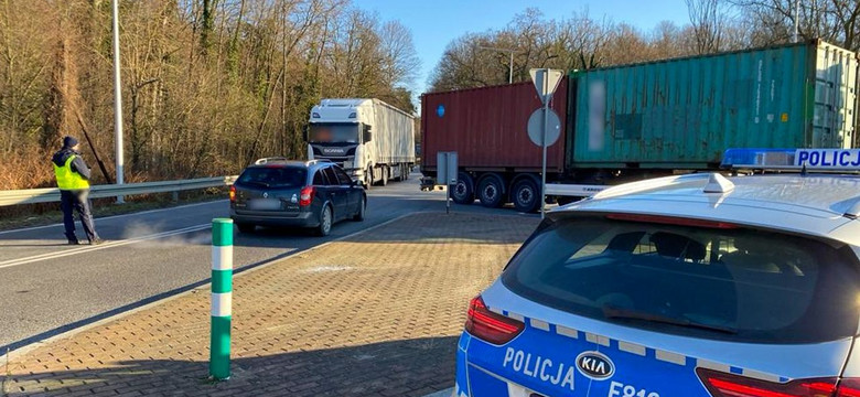Protesty rolników i zablokowane drogi w Niemczech. W Słubicach pomaga polska policja