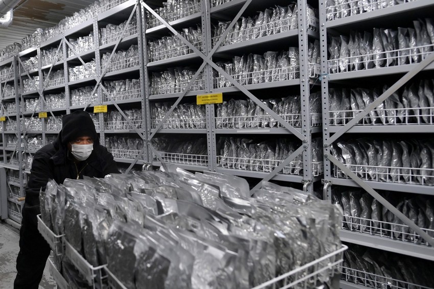 Unutrašnjost trezora "Sudnjeg dana"