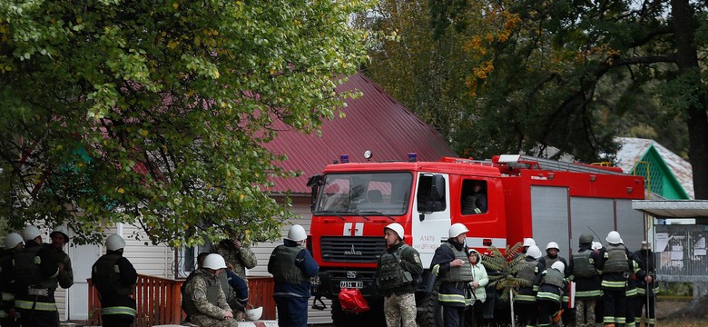 Pożary skadów amunicji niedaleko Kijowa. Prezydent: To mogła być dywersja