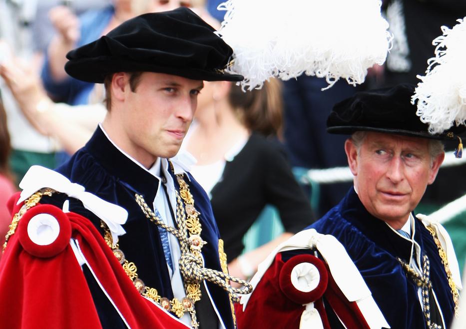 III. Károly nem lehet sokáig király - Vilmos a nyomdokaiba léphet. Fotó: Getty Images
