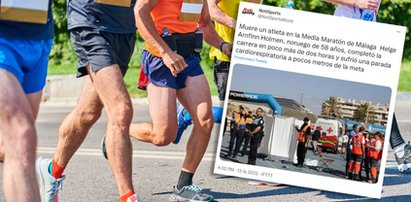 Co za tragedia! Biegacz zmarł na mecie półmaratonu!