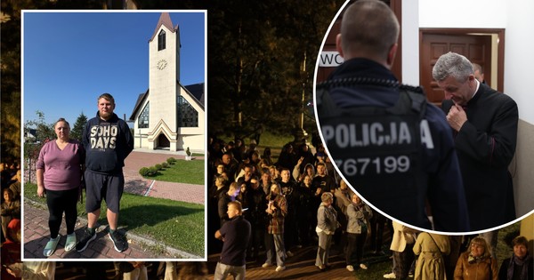 Afera o odwołanie proboszcza w Grojcu. Interweniowała policja. 