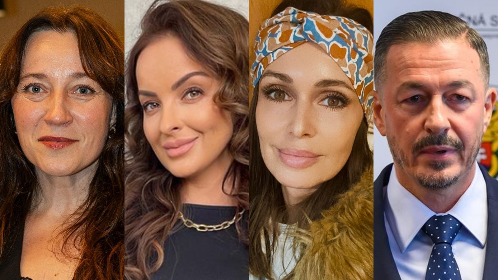 Katka Koščová, Daniela Nízlová, Lenka Šóošová a Jozef Kiss.