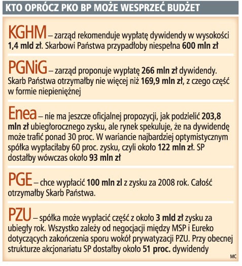 Kto oprócz PKO BP może wesprzeć budżet