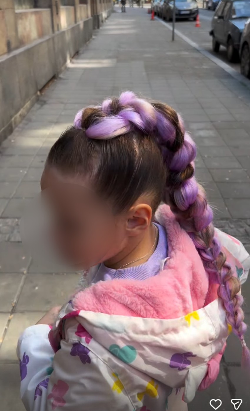 Devojčice masovno kopiraju frizuru ćerke Lune Đogani: Mala Mia postavila novi trend i izazvala ludilo na mrežama