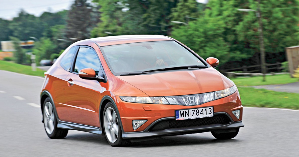 Honda Civic VIII używane auto, które polecamy z czystym