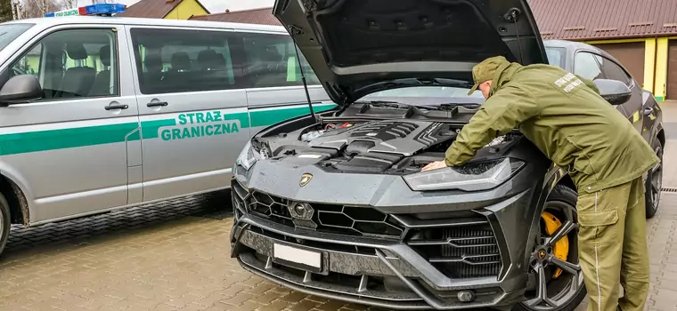 Chcieli wywieźć na Ukrainę skradzione Lamborghini Urus za 1,4 mln złotych