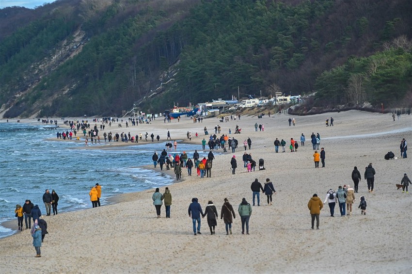 Mjendzizdroje na severozapadu Poljske 1. januara