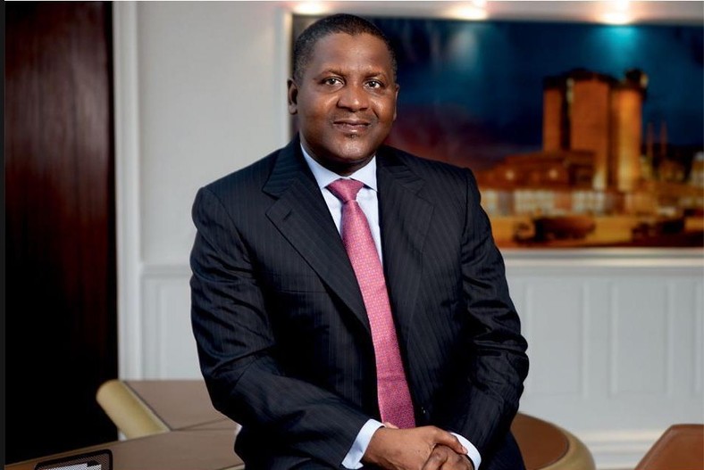 Africa's richest business man, Aliko Dangote 