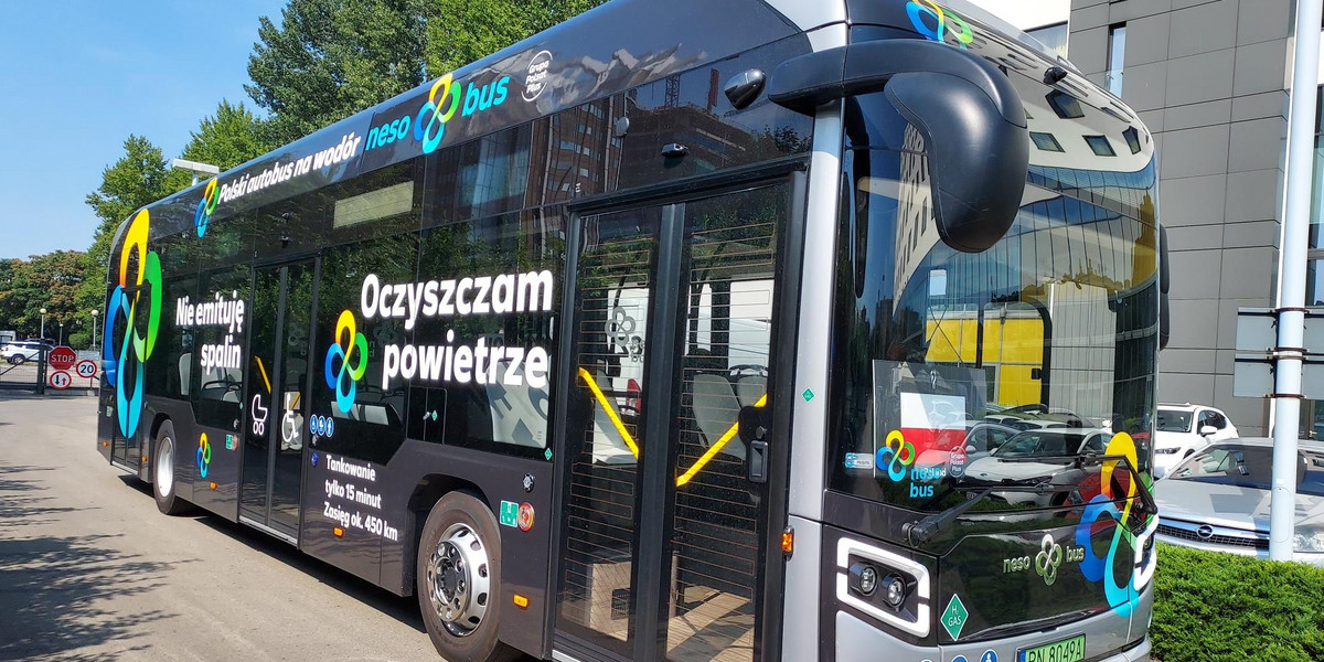 Tym autobusem nasi siatkarze jeżdżą z hotelu do Spodka