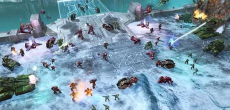Screen z gry "Halo Wars"