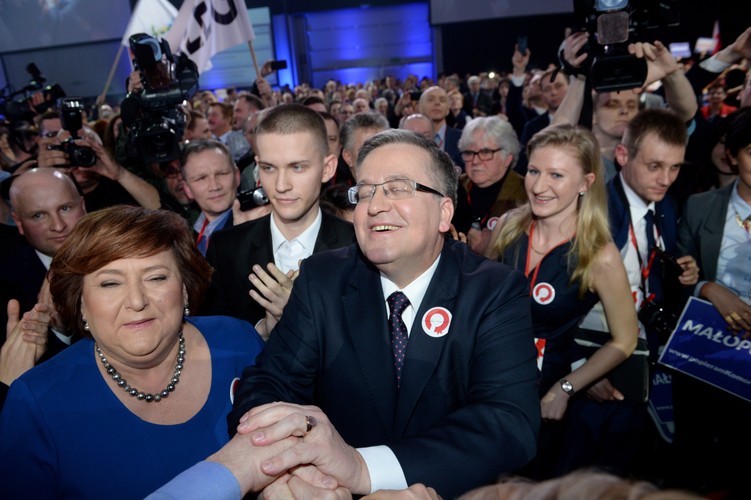 Konwencja wyborcza Bronisława Komorowskiego w Warszawie