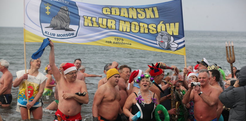 Morsy przywitały nowy rok w Bałtyku!