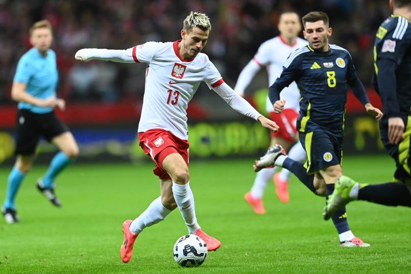 Jakub Kamiński i Billy Gilmour