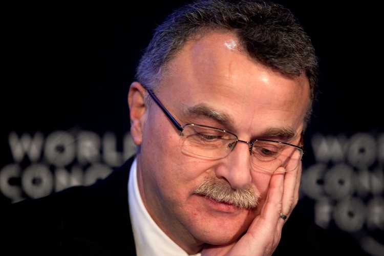 Julian Roberts, CEO w Old Mutual Plc., Davos, 26. stycznia 2011 r.