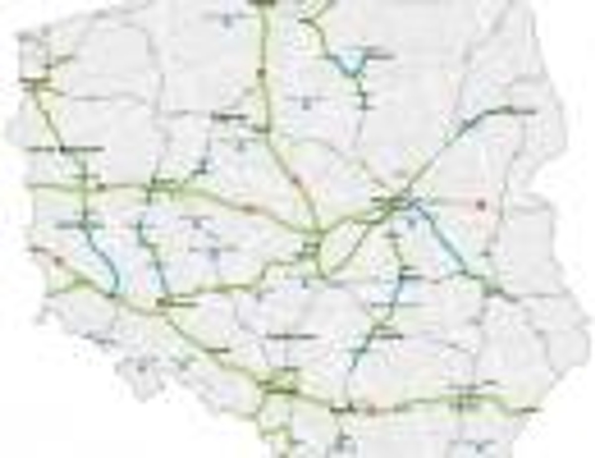 Plan budowy dróg krajowych do 2015 roku, źródło: GDKKiA
