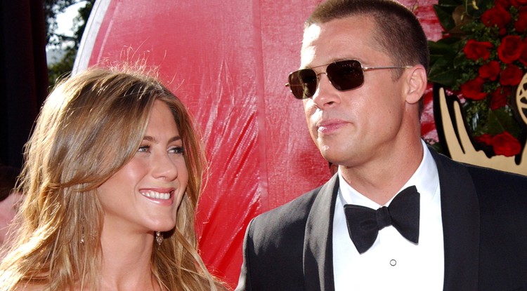 Jennifer Aniston és Brad Pitt kapcsolatának a pletykák szerint Angelina Jolie miatt lett vége Fotó: Getty Images