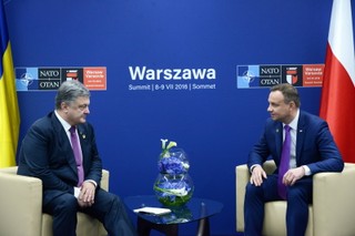 Andrzej Duda spotkał się z prezydentem Ukrainy. Powitał też w Polsce Nadię Sawczenko