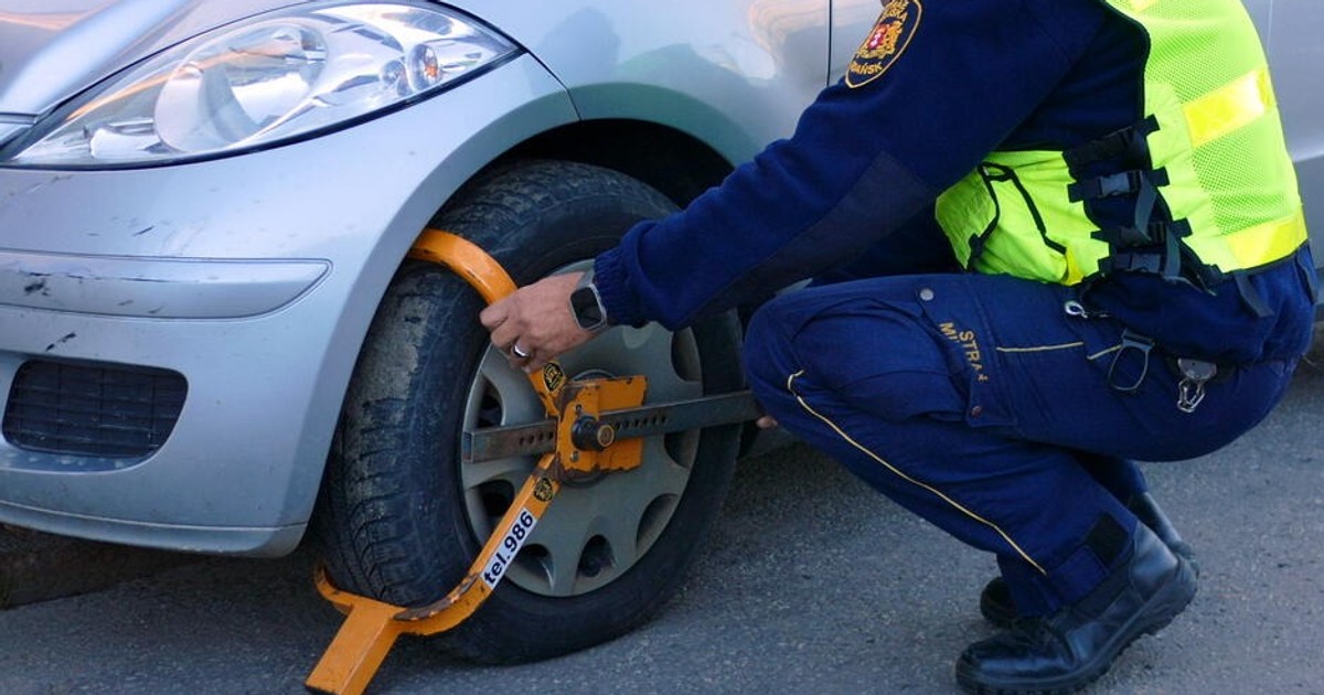 Gdańszczanin parkował, gdzie chciał. Blokada była częścią planu