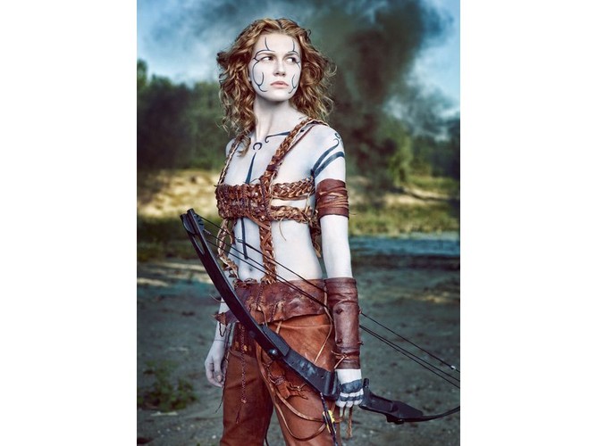 Top Model: Viera jako Ginewra z filmu „Król Artur” (w filmie zagrała ją Keira Knightley)
