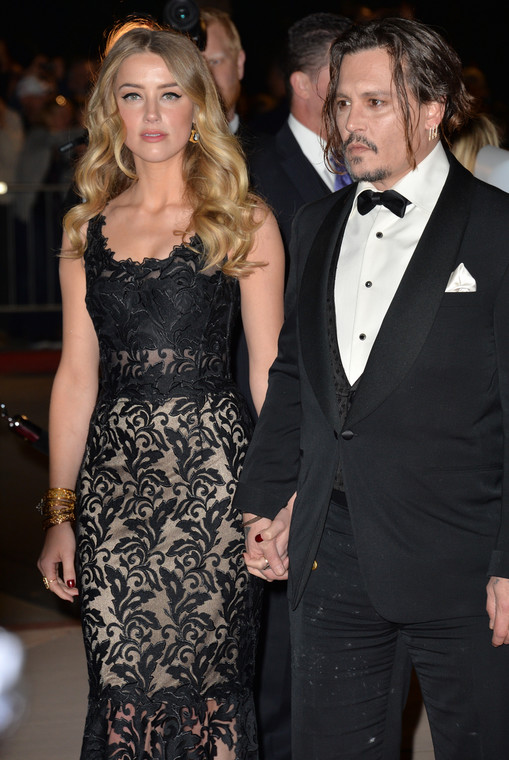 Amber Heard i Johnny Depp, gdy byli małżeństwem