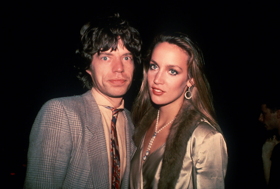 Mick Jagger i Jerry Hall