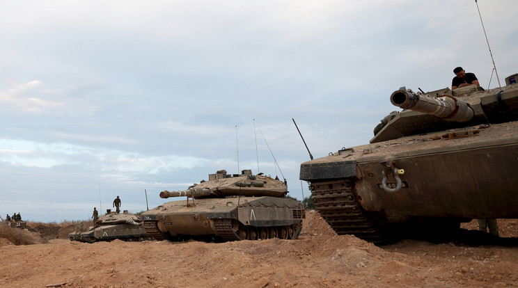 Az ENSZ megbízottja szerint az izraeli konfliktus máris átterjedt Szíriára / Fotó: MTI/EPA/Atef Szafadi