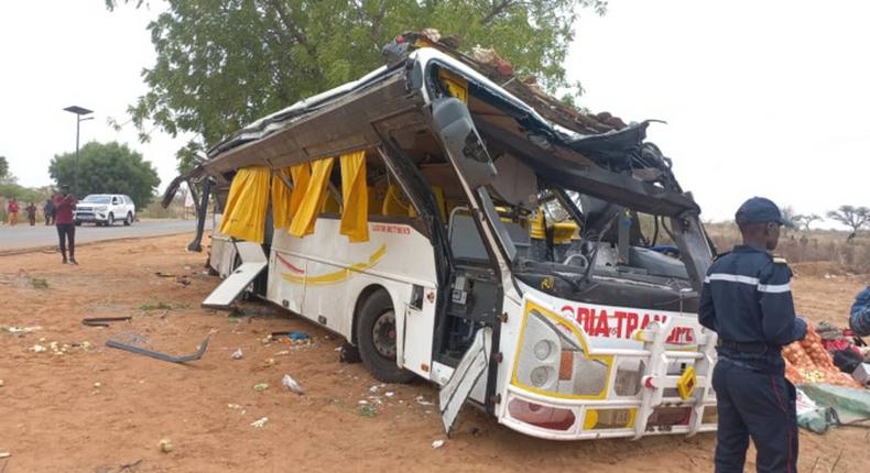 Accident à Louga