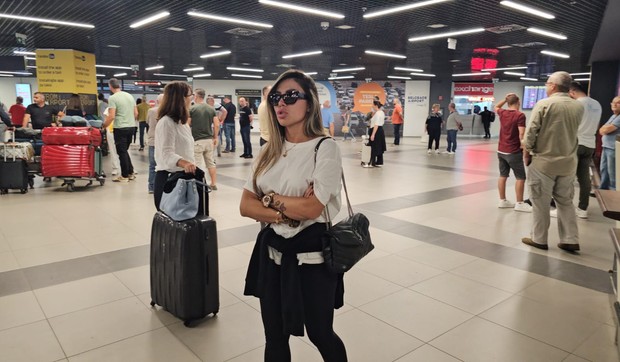 Sandra Afrika na aerodromu