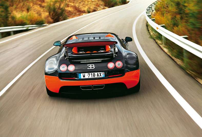 Diabelsko szybkie Bugatti Veyron 16.4 Super Sport