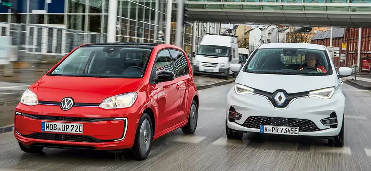 Renault ZOE kontra Volkswagen E-Up! - elektryk w mieście może mieć sens