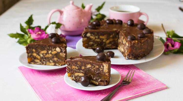 Kekszes-csokis torta recept / Fotó: Ringier