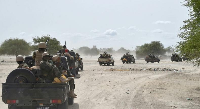 5 terrorists, 4 soldiers killed in Boko Haram attack on Yobe community (Illustration)
