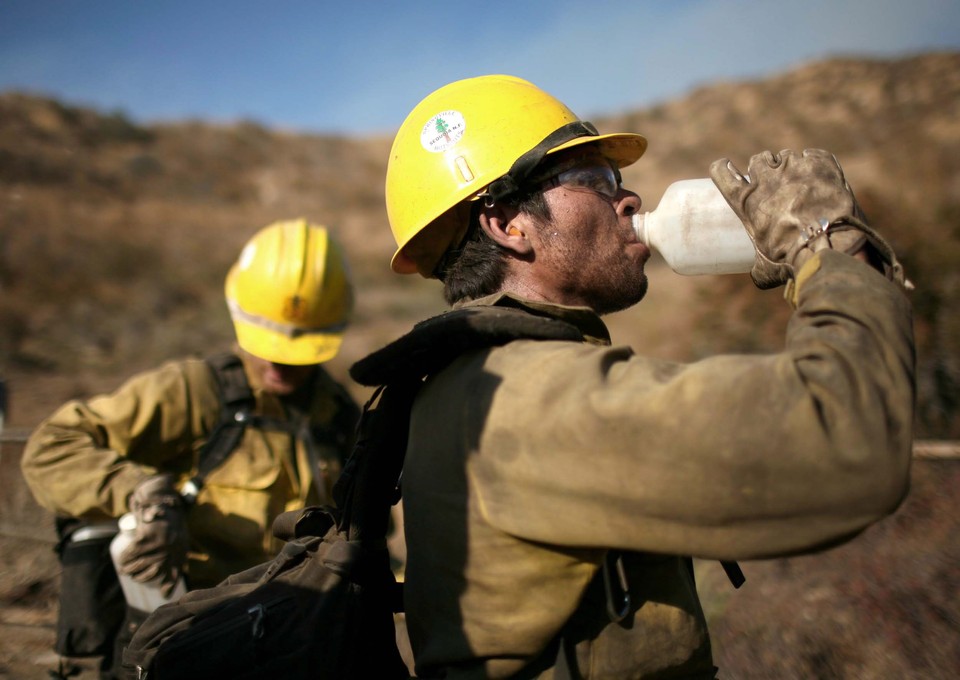 USA CALIFORNIA WILDFIRES