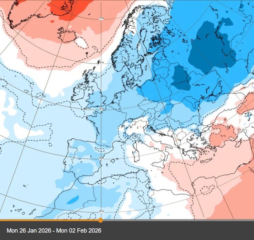 Jači udar zime do kraja januara i početkom februara