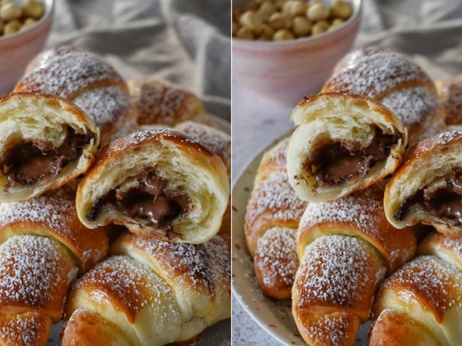 Kiflice punjene čokoladom