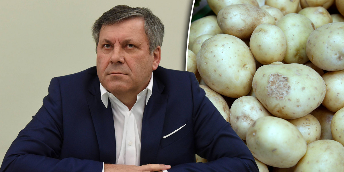 Janusz Piechociński podkreśla, że o tej porze roku nie ma szans na krajowe młode ziemniaki.