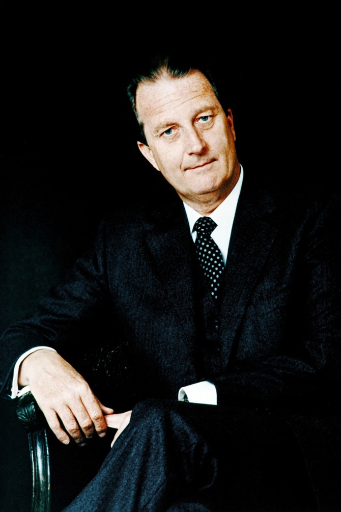 Bivši belgijski kralj Albert II fotografisan 1993. godine