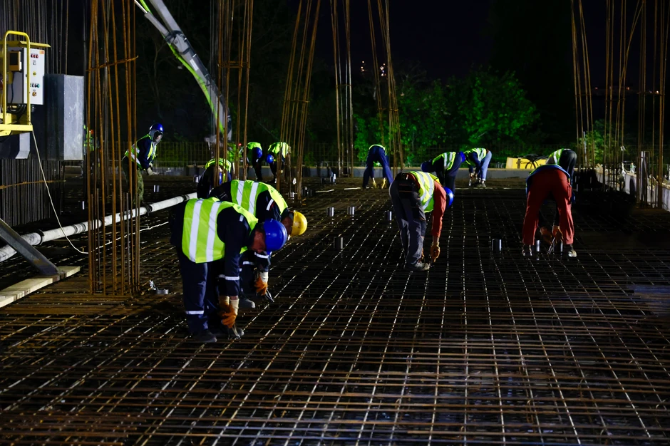 Radovi na izgradnji Univerzitetske dečije klinike Tiršova 2