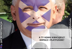 Komu kibicuje Kaczyński w meczu Polska - Szkocja? MEMY DNIA