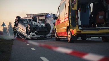 Tragedia na gorlickiej obwodnicy. Zderzyły się dwa samochody