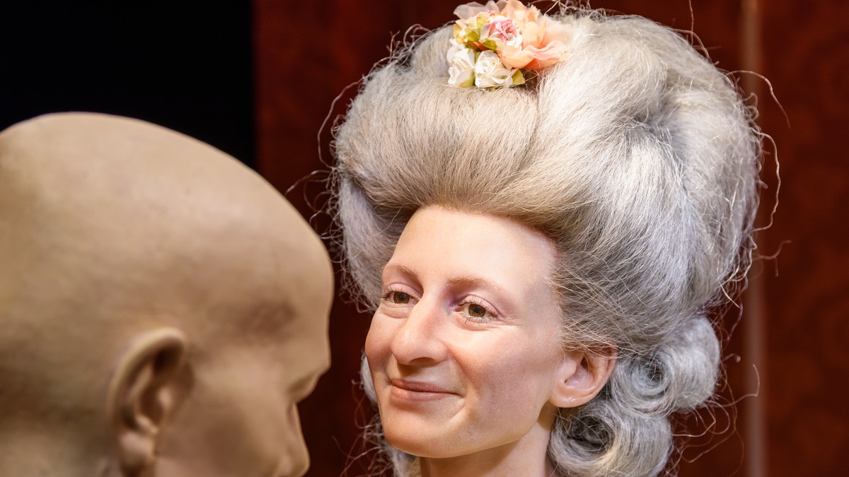 Voštana figura Madam Mari Tiso u muzeju Madame Tussauds