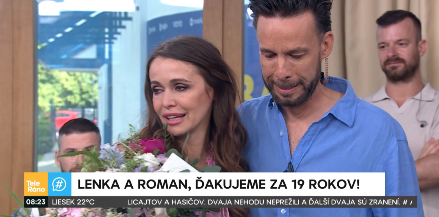 Posledné Teleráno Šóošovej a Juraška bolo nabité emóciami.