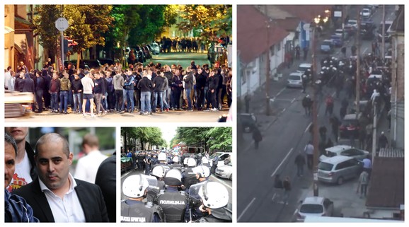 VIDEO) HULIGANI POKUŠALI DA UPADNU NA FESTIVAL "MIRDITA" Pogledajte kako je  izgledao SUKOB S POLICIJOM u centru Beograda