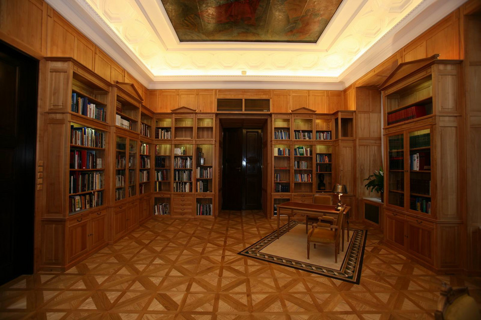 Pałac Prezydencki od środka: Biblioteka