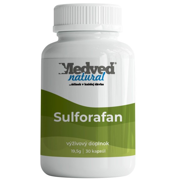 Výživový doplnok Sulforafan, obchodná značka Medveď natural, sťahujú z trhu.