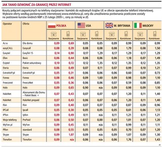 Najtaniej jest dzwonić z zagranicy, używając internetu
