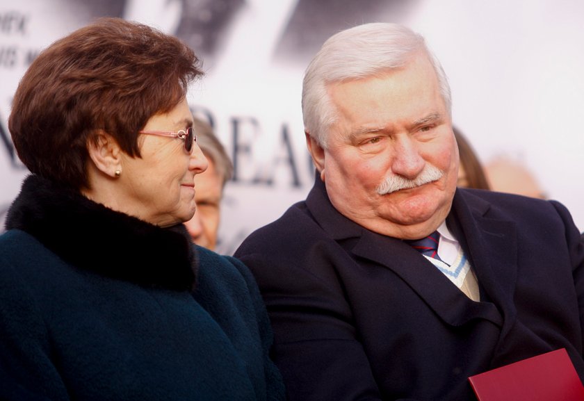 Lech i Danuta Wałęsa